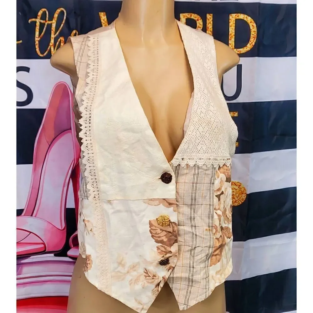 Facets vintage vest